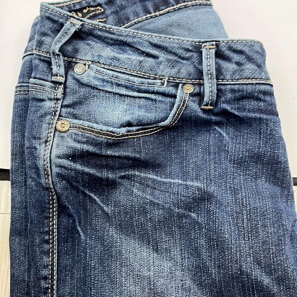Silver Jeans Santorini Low Rise Crop Size 28